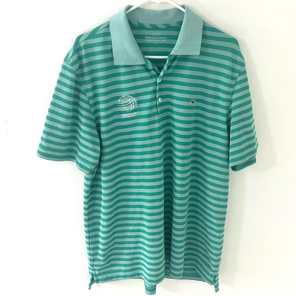 Vineyard Vines WGC Bridgestone Invitational Performance Golf Polo, Size: Large